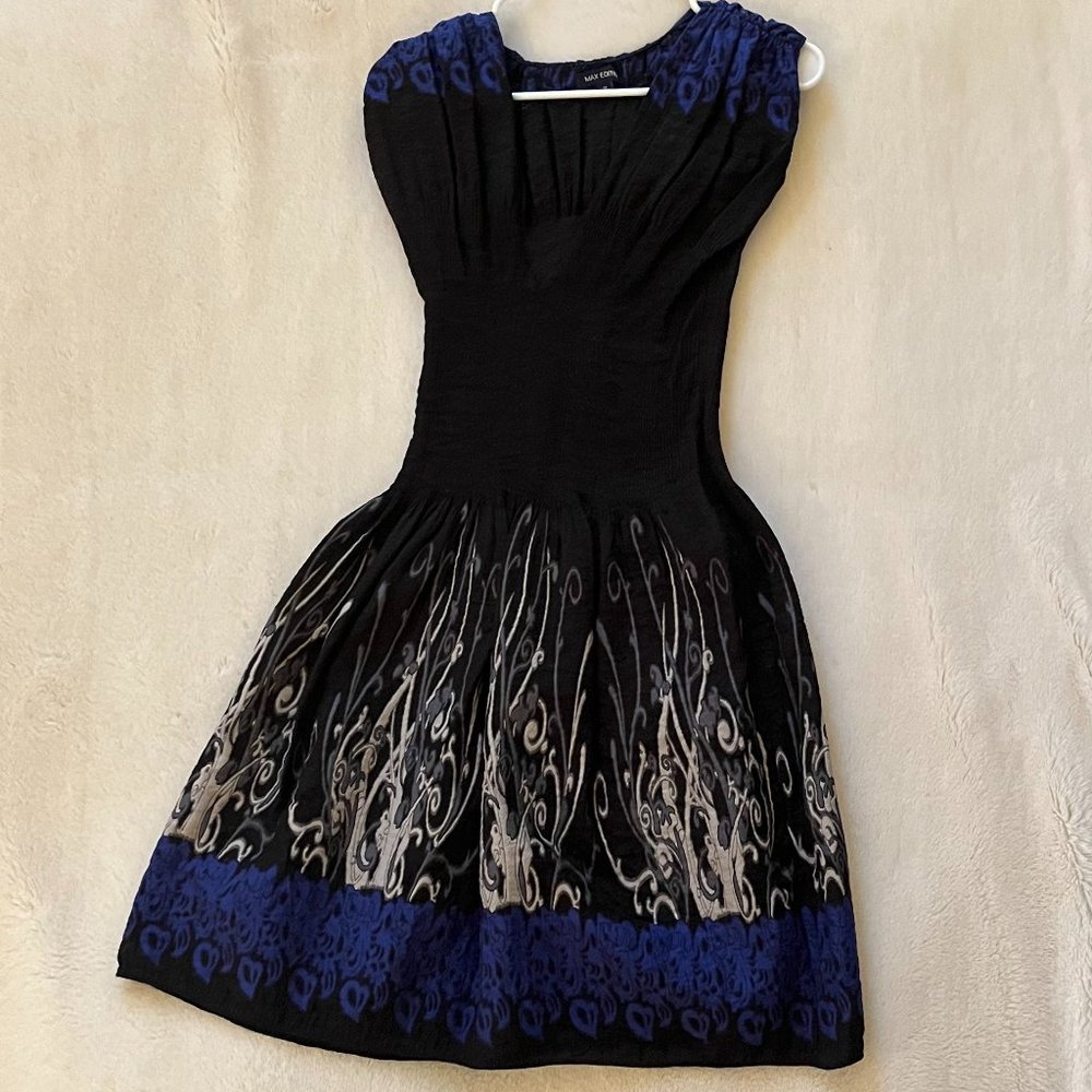 Blue Embroidery Sundress